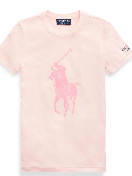 Ralph Lauren Tops - Ralph Lauren 20th Anniverary Pink Pony T shirt- Baby Pink- large